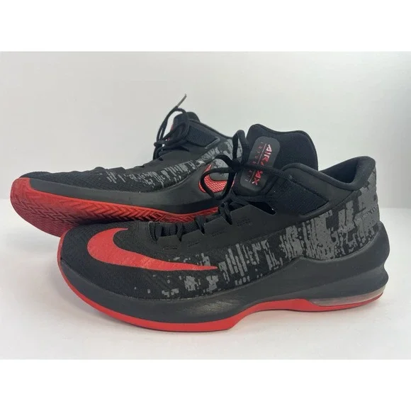 Nike Air Max Infuriate 2 Mid Men's 12 Black Running Shoes Sneakers AA7066-066