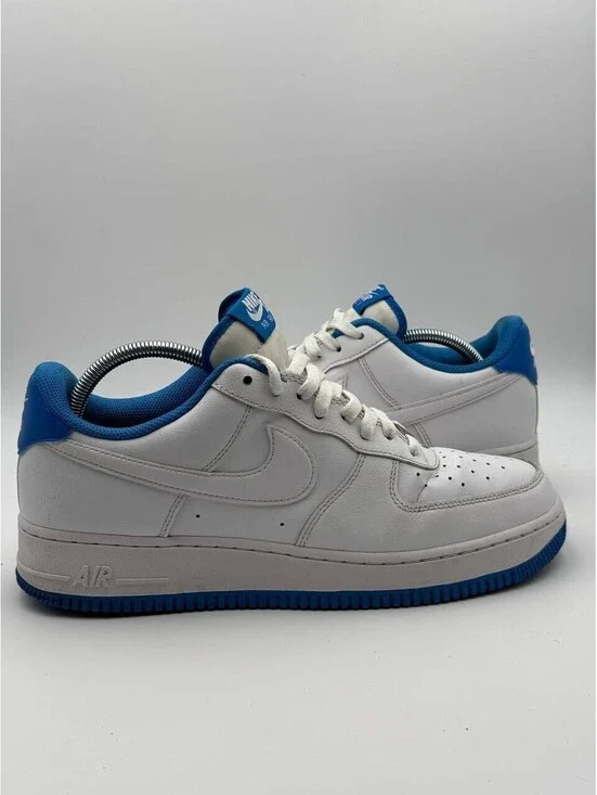 Nike Air Force 1 '07 Low White Blue DR9867-101 Mens 11 EU 45 Shoes