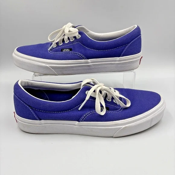 VANS Canvas Off The Wall Blue Men 7.5 & Women 9 Sneakers Shoes 500714