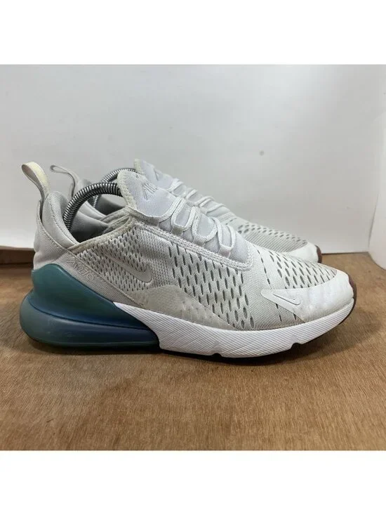 Nike Air Max 270 Men Size 8.5 Tea Berry Shoes White AQ7982-100 Sneaker Athletic