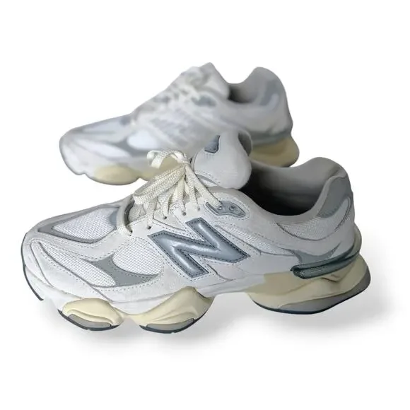 New Balance 9060 Sea Salt Concrete White Grey Chunky Sneakers Men 9.5 U9060ECA