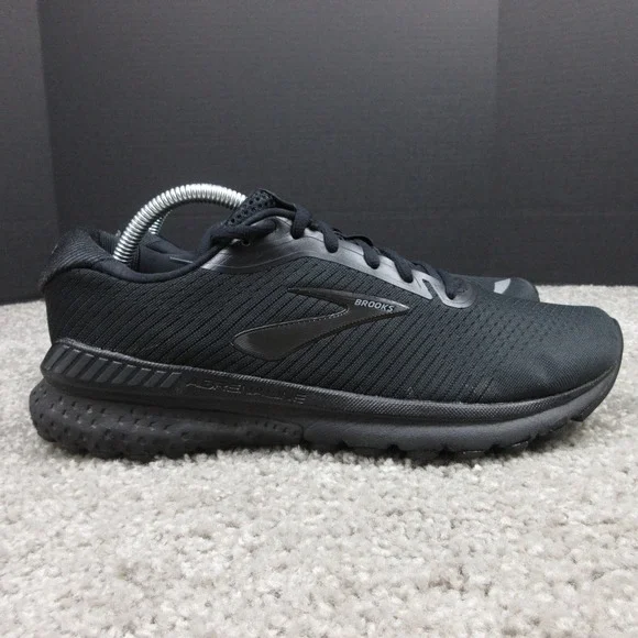 Brooks Sneakers Mens Size 9 US Black Adrenaline GTS 20 Running Shoes Trainers