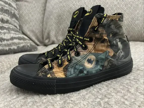 Converse Chuck Taylor All Star 150505CHi-Top Batman DC Comics Unisex M7.5 W9.5