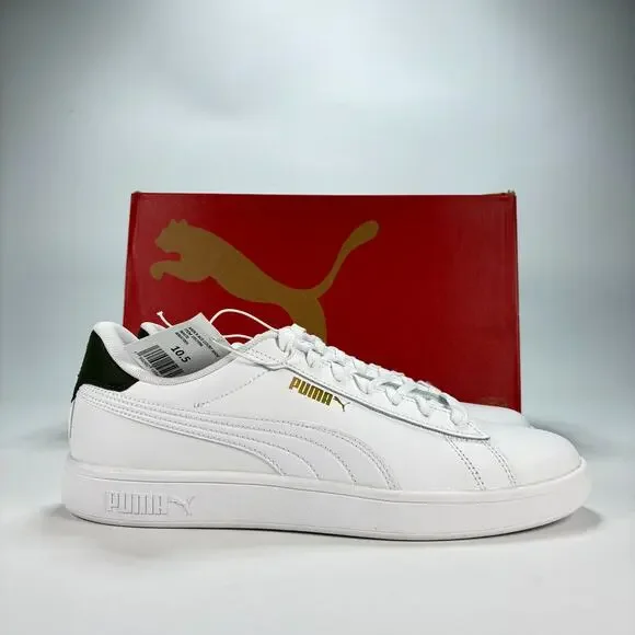 Puma Ace Court White Casual Lifestyle Sneakers Shoes 406570-01 Men's Size 13