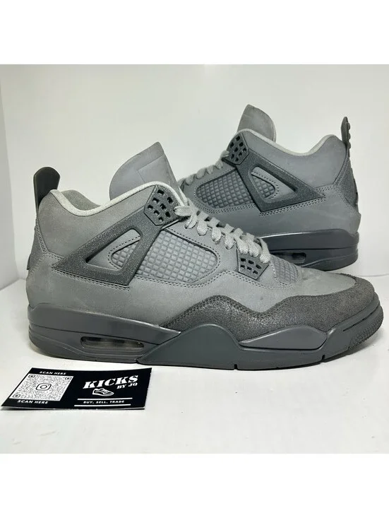 Air Jordan 4 Retro SE Paris Olympics Wet Cement - Size 11 - (FQ7928-001)