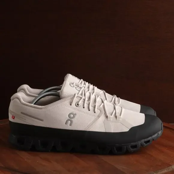 On Running Men's Athletic Shoes in White and Black