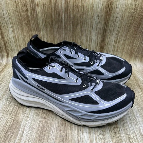 Hoka One One Stinson 7 Men's Size 14 Stellar Grey Eggshell Shoes 1168931 SGS
