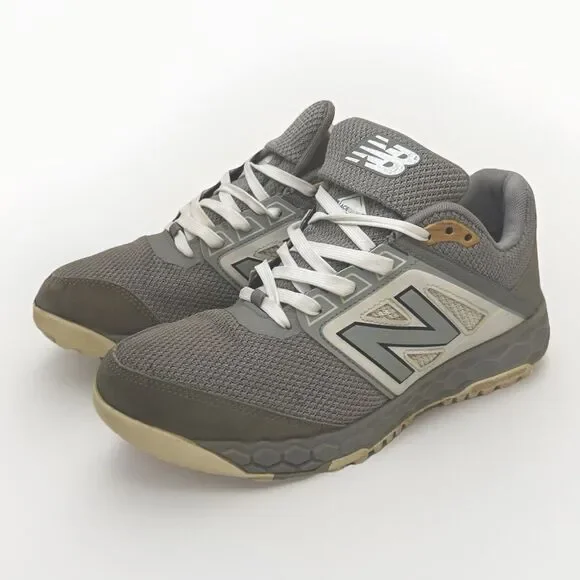New Balance Men's Size 8  T3000GW4 Gray & White Shoe