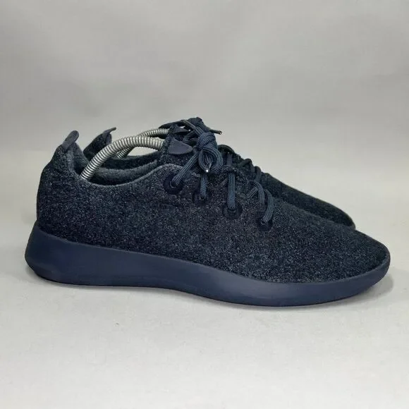 Allbirds Men's Size 11 Blue Wool Runner‎ Running Shoes