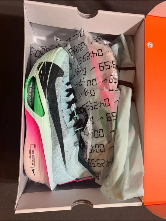Nike Zoom AlphaFly3 Road Running Shoe in Glacier Blue/Mint Foam