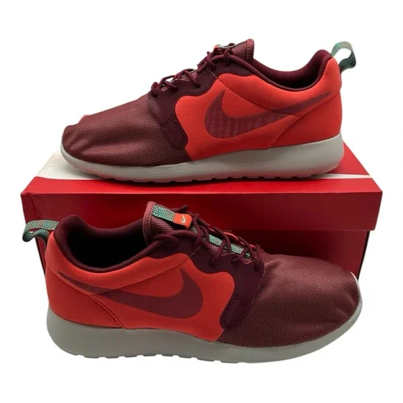 Nike Rosherun HYP Hyperfuse Running Shoes Men's Size‎ 8.5 Team Orange 636220-801