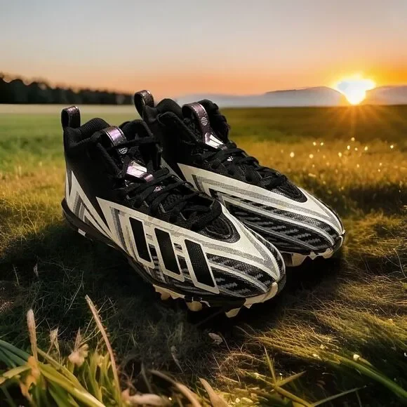 Adidas Freak Spark‎ Football Cleats Shoes Mens 4 White/Black Molded YYA606001