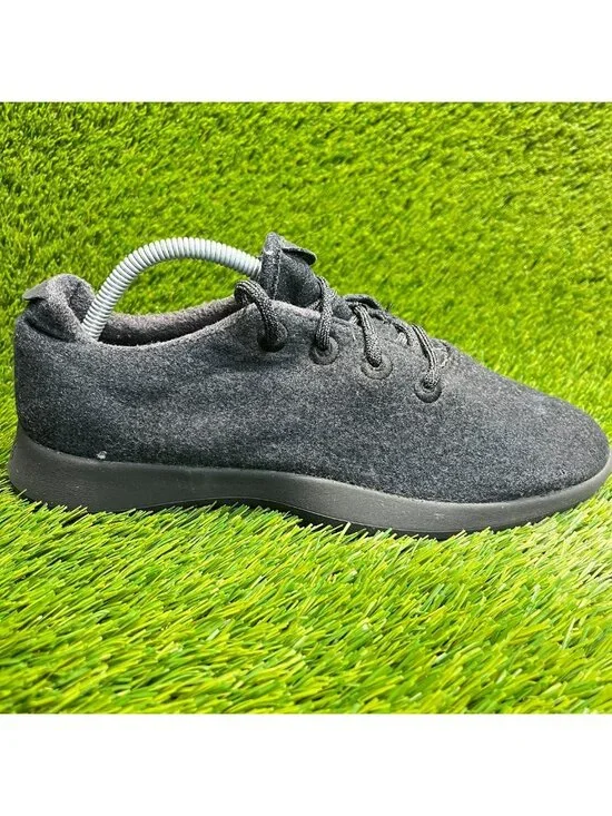 Allbirds Wool Runners Mens Size 10 Black Athletic Running Walking Shoes Sneakers