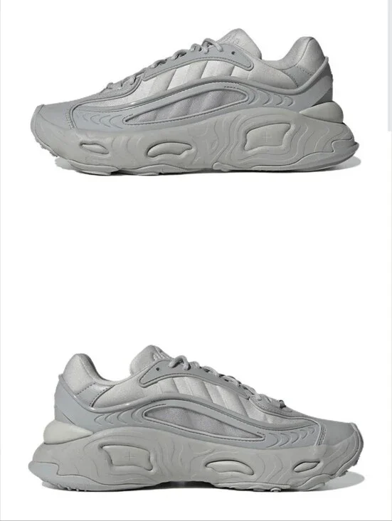 Adidas Oznova Sneakers Triple Grey Size 7 Mens GY1550 Streetwear Athleisure