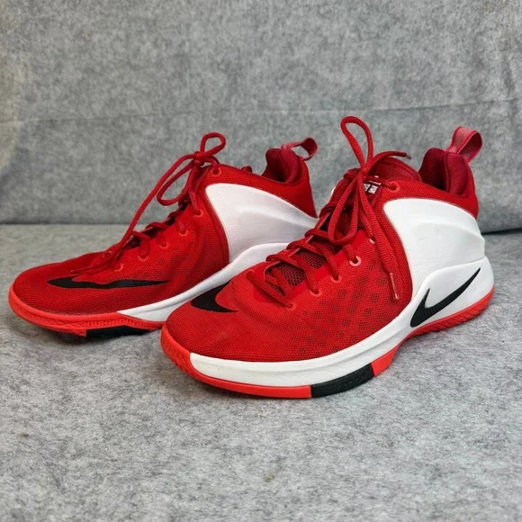 Nike LeBron Witness 1 University Red White Black Basketball Shoes 852439-610