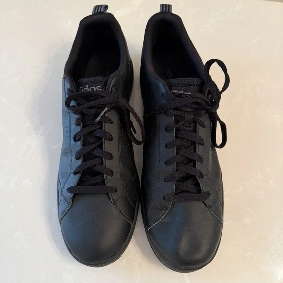 Adidas VS Advantage Core Black And White Size 14 F99253