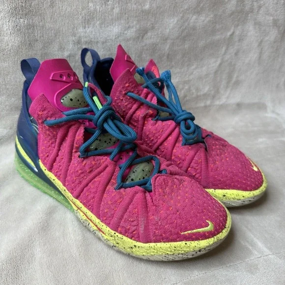 Size 7 - Nike LeBron 18 Los Angeles By Night 2020