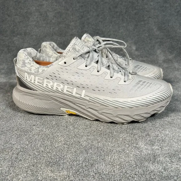 Merrell Agility Peak 5 Mens Trail Running Shoes Cloud Grey J068157 Size 8