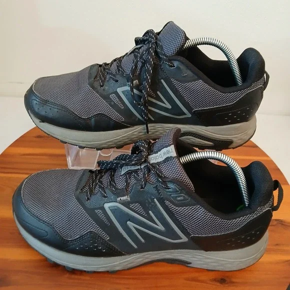 New Balance 410v7 Mens 11 Black Grey Trail Running Shoes Sneakers MT410LK7
