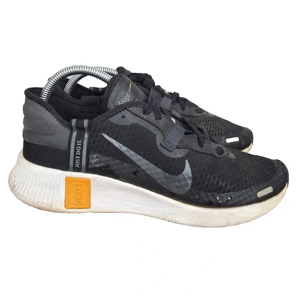 Nike Reposto Running Shoes Mens 9 Black‎ Anthracite Walking Sneakers CZ5631-016