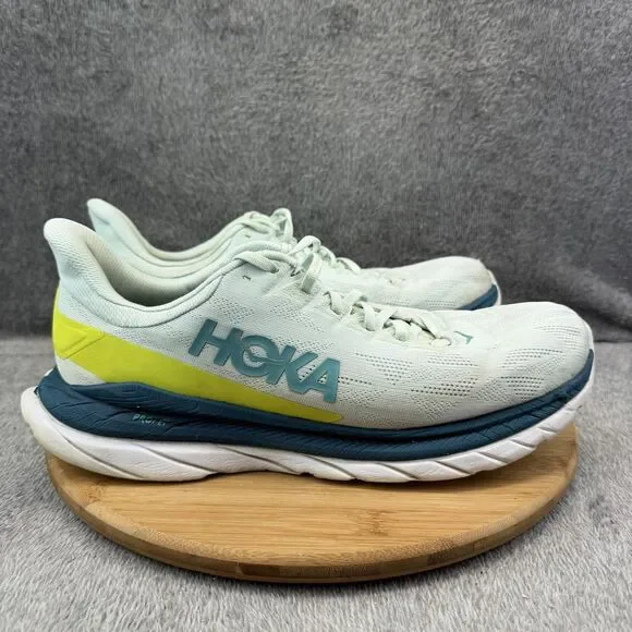 Hoka One One Mach 4 Shoes Mens Size 13 D Blue Running Sneakers 1113528 BGEPR