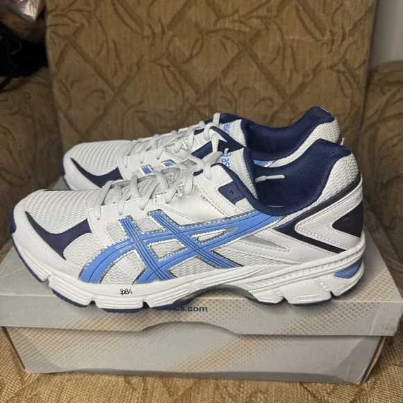 Asics Gel Isota 190TR Y2K Shoes Womens‎ 13 White Blue Silver Retro Sneakers