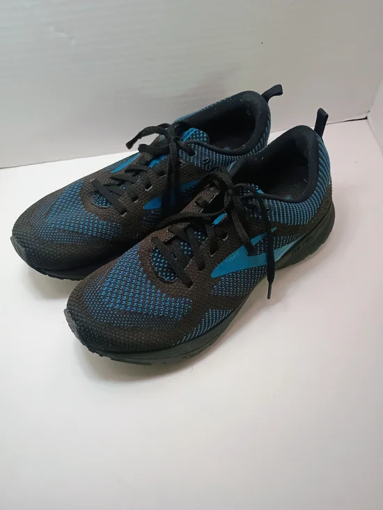 Brooks Revel 5.0 Black Aqua Training Tennis Shoes- 110374-1D-053 Size 11