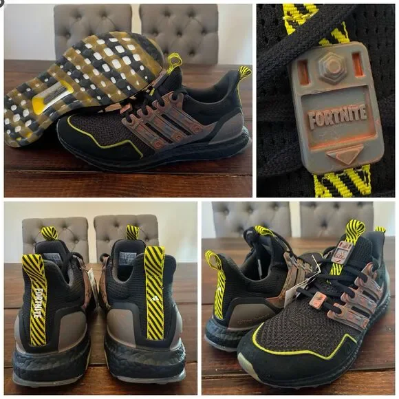 Fortnite x Adidas UltraBoost 1.0 Battle Bus Shoes