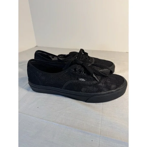 Vans Old Skool Heavy Canvas - Black Men's 7 Women's 8.5