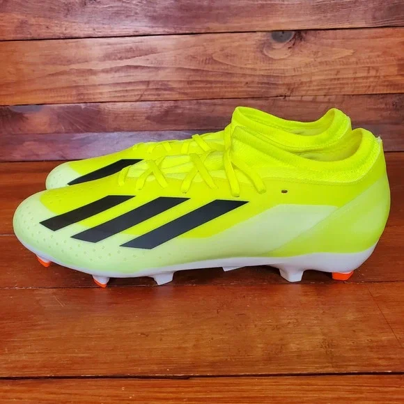 Adidas X Crazyfast‎ League FG Soccer Cleats Men 10.5 Yellow IG0605 New