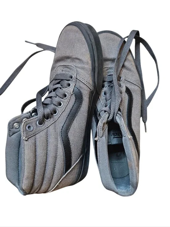 Vans | Grey Sk8- Hi Shoes | Size 7.5 Mens