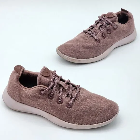 Allbirds Wool Runners Sneakers Trainers Harvest Red Lilac Unisex Size 8 M 10 W