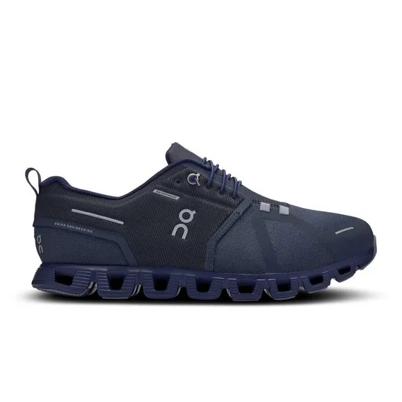 Men's Size 14 On Cloud 5 Waterproof Navy/Ink Athletic Running Shoes 59.97759 NEW