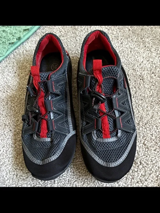 Northside Men's Athletic Trail Shoes - Gray and Red