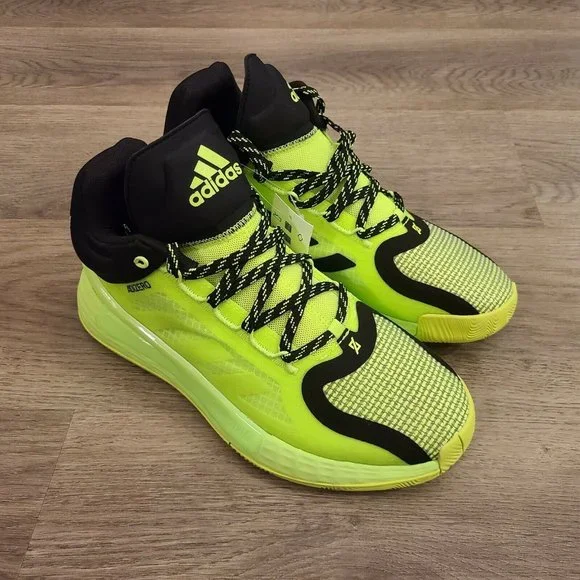 Adidas D Rose 11 Mens FU7405 Signal Green Adizero Basketball Shoes Size‎ 7