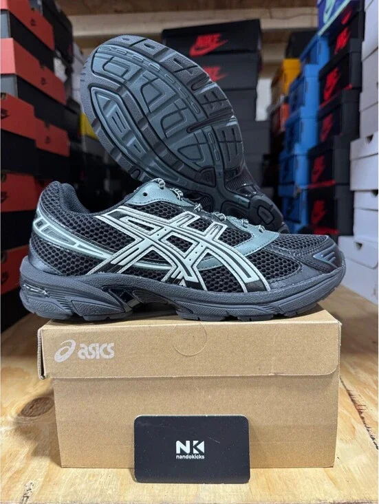 ASICS Gel 1130 'Black Glacier Grey' 1201A910-001 BRAND NEW MEN SIZE 8