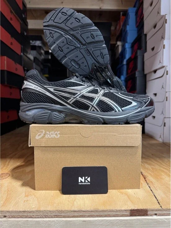ASICS GT 2160 'Black Pure Silver' 1203A275-001 MENS SIZE 12