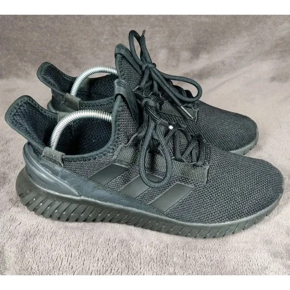 Adidas Mens Cloudfoam Running Shoes Size‎ 9 Black Breathable HWI 28Y001