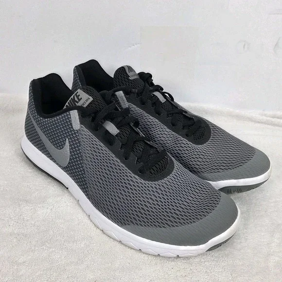 Nike Mens Flex Experience Rn 6 Running Shoes Gray Black 881802-010 Low Top 10.5