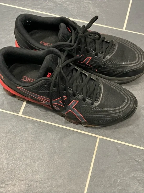Asics Gel Quantum 360 VII Men's Black/Red Running Shoe