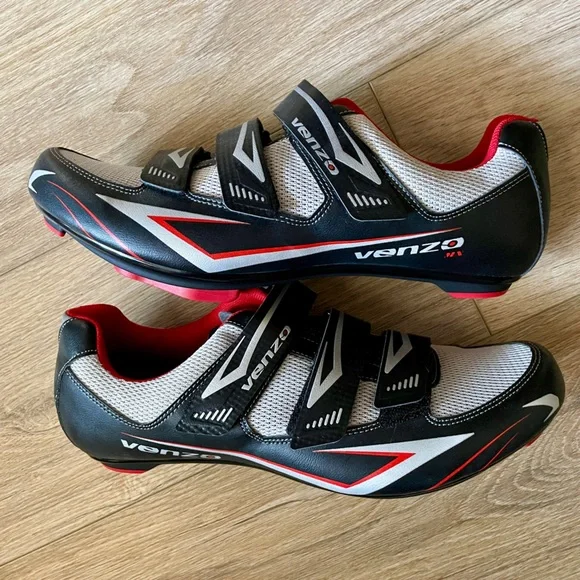 Venzo Cycling Shoes with Delta Clips Peloton Compatible