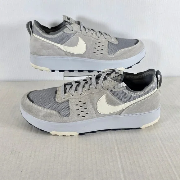 Nike C1TY Steel Platinum Gray Mens Size 13 Athletic Lifestyle Shoes Sneakers