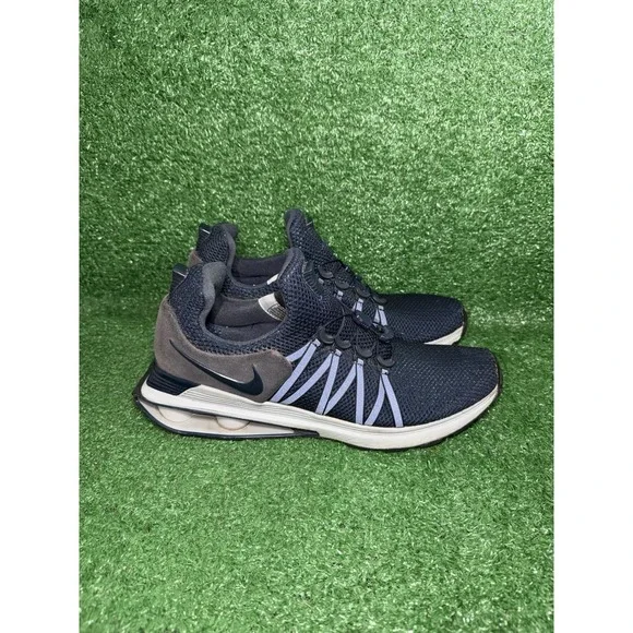 Nike Shox Gravity Mens Size 12 Navy Blue Running Shoes‎ Comfort Walking Sneakers