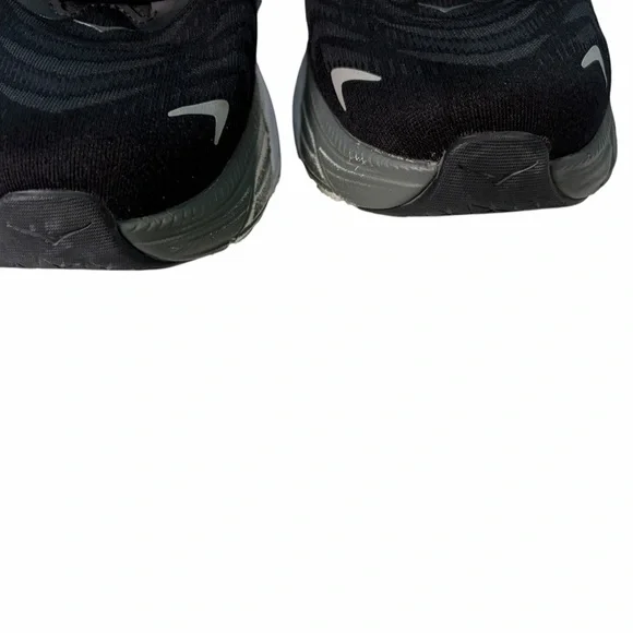 Hoka One One Arahi 6 Men's Black/White Mesh Athletic Sneakers  Sz 10.5