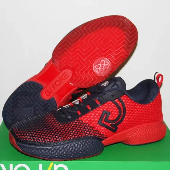 G/Fore Gradient QRT1 Pickleball Shoes Mens 12 Poppy Red Navy Blue