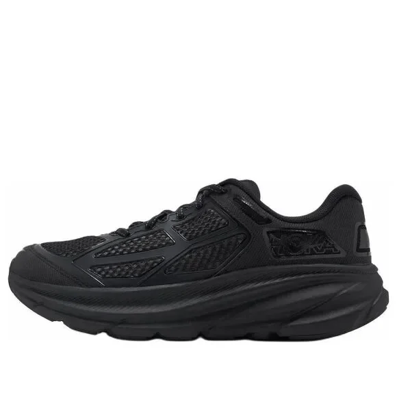 HOKA One One Clifton One9 Triple Black 1155370 BBNB Running Shoes Men's Size 12