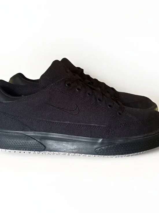 Nike GTS 97 Canvas Skate Shoes Classic Triple Black DA1446-003 Men's Size 9