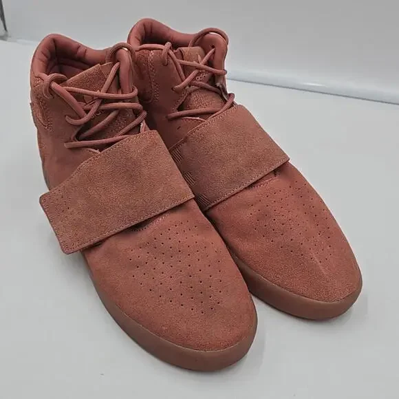 Adidas Tubular Invader Strap 'Raw Pink' Basketball Shoes Men's‎ (Size: 9.5)
