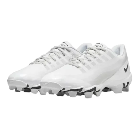 Nike Men’s Football Cleats Vapor Edge Shark LOW- White, DQ5114-100, Size 14, NEW