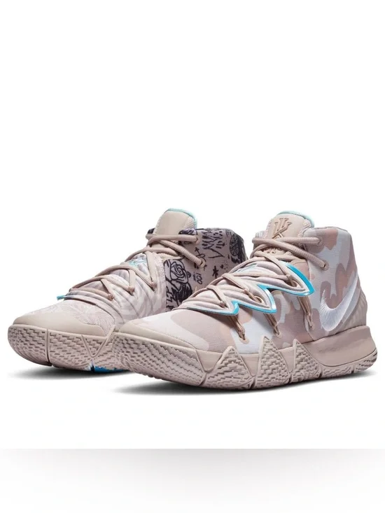 Nike Kyrie S2 Hybrid 'Desert Camo' size 8 fossil stone color 2020 Release GUC